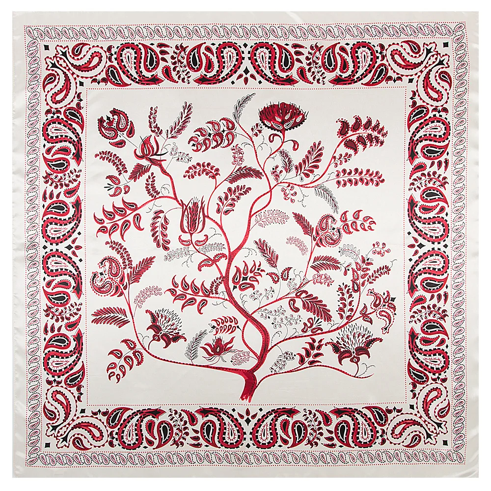 2018 13colors 90cm*90cm Striped plaid peony Small Square Scarves Hijab Luxury Brand Women Twill Silk Scarf Fashion Headscarf
2018 13colors 90cm*90cm Striped plaid peony Small Square Scarves Hijab Luxury Brand Women Twill Silk Scarf Fashion Headscarf