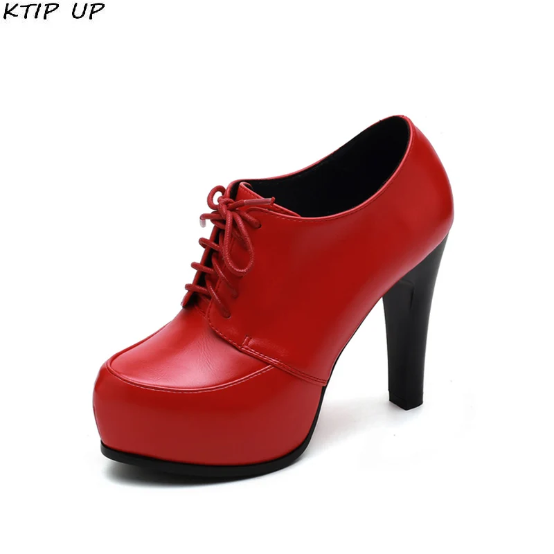 New Women Pumps High Heels Women Sexy Thin With Spring Autumn Genuine Leather Lace-up Platform High Heels Plus Size 34-43
New Women Pumps High Heels Women Sexy Thin With Spring Autumn Genuine Leather Lace-up Platform High Heels Plus Size 34-43