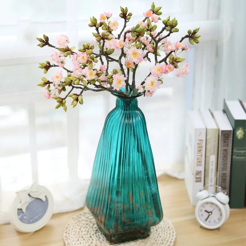 High - grade 16 - forked cherry blossom potted plant feel artificial flower wedding decoration flowers Free shipping
High - grade 16 - forked cherry blossom potted plant feel artificial flower wedding decoration flowers Free shipping