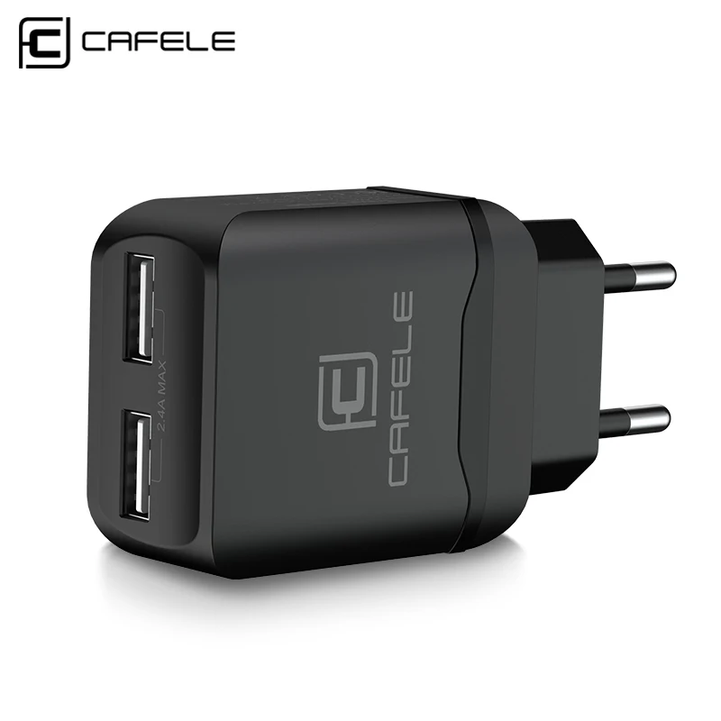 Cafele Portable Dual USB Charger EU/ US Universal DC 5V 2.4Ax2 12W Portable Charger for iPhone Samsung Phone Charger
Cafele Portable Dual USB Charger EU/ US Universal DC 5V 2.4Ax2 12W Portable Charger for iPhone Samsung Phone Charger
