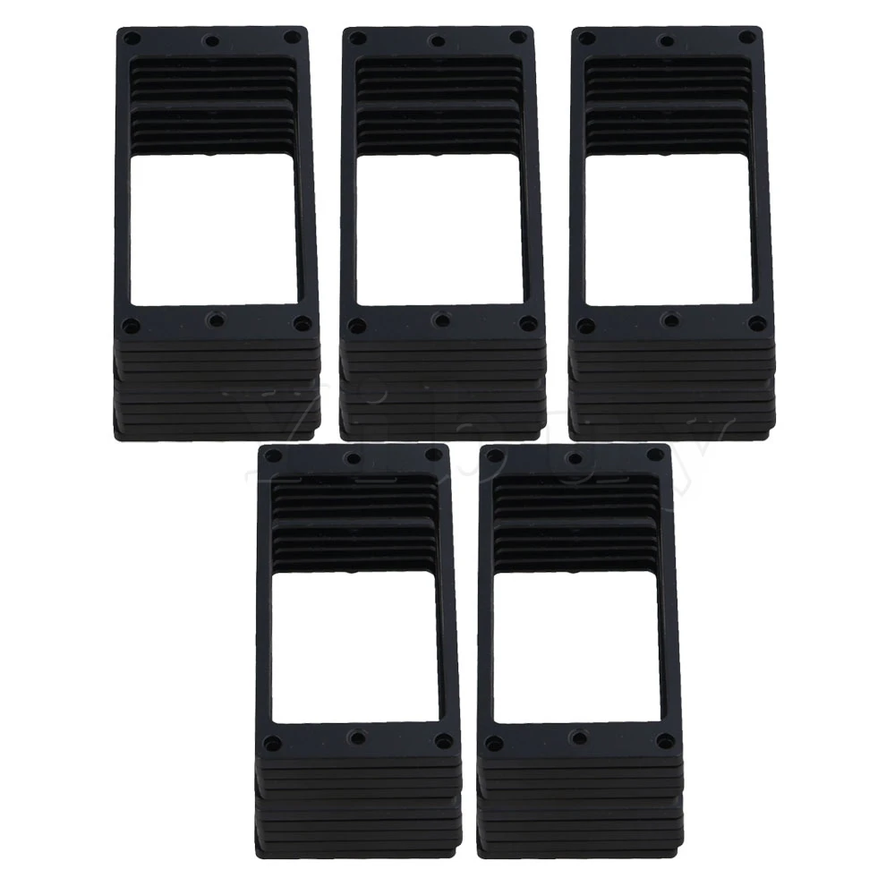 Yibuy черный металлический плоский Humbucker пикапа Монтажная рамка Крышка пластина
Yibuy черный металлический плоский Humbucker пикапа Монтажная рамка Крышка пластина