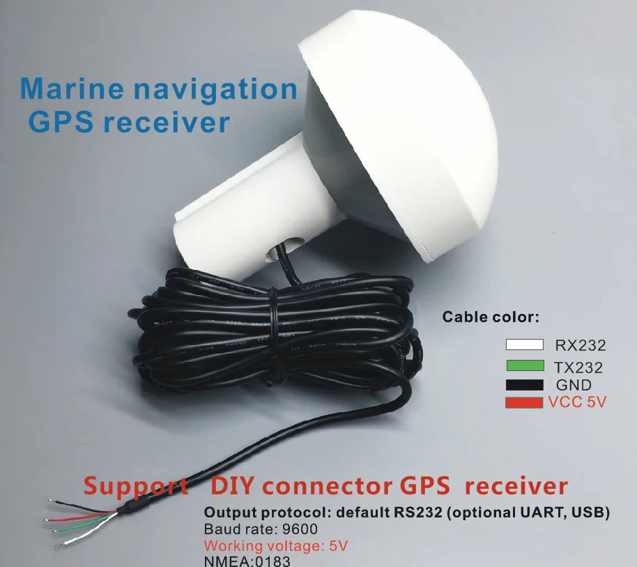 STOTON GPS 5V,G7020 chip DIY Custom Connectors,Mushroom-shaped case,GPS receiver,RS-232 GPS receiver9600bps,for marine boat
STOTON GPS 5V,G7020 chip DIY Custom Connectors,Mushroom-shaped case,GPS receiver,RS-232 GPS receiver9600bps,for marine boat