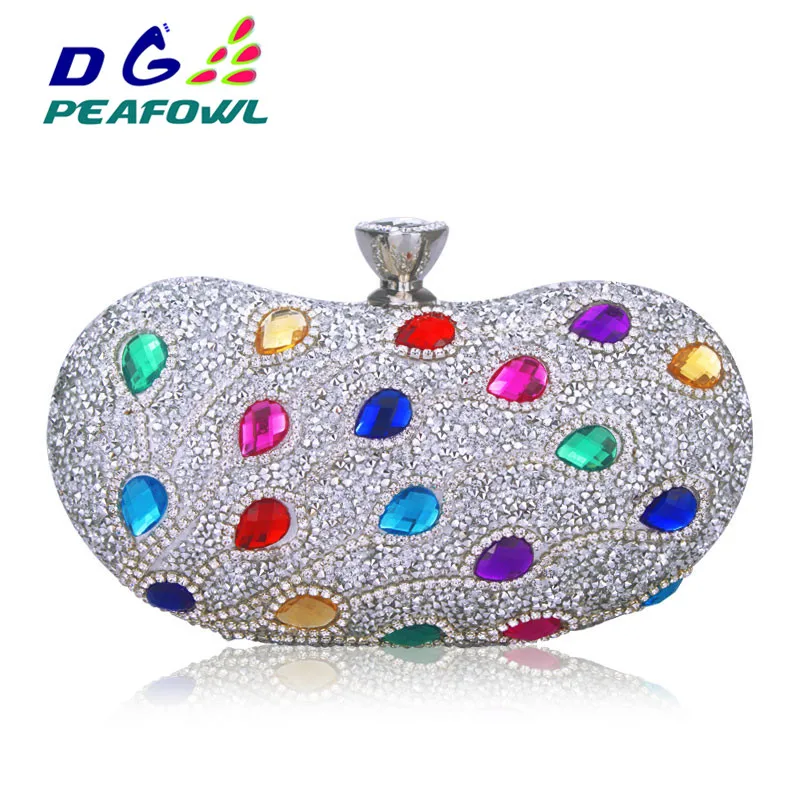 DG PEAFOWL Two Side Luxury Wedding Handmade Diamond Crystal Lines Evening Women Clutches Hasp Bags Party Bridal Handbag Purse
DG PEAFOWL Two Side Luxury Wedding Handmade Diamond Crystal Lines Evening Women Clutches Hasp Bags Party Bridal Handbag Purse