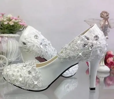 High heel platforms wedding shoes women round toes silver rhinestones lace bridal shoes female lady sweet party pumps
High heel platforms wedding shoes women round toes silver rhinestones lace bridal shoes female lady sweet party pumps