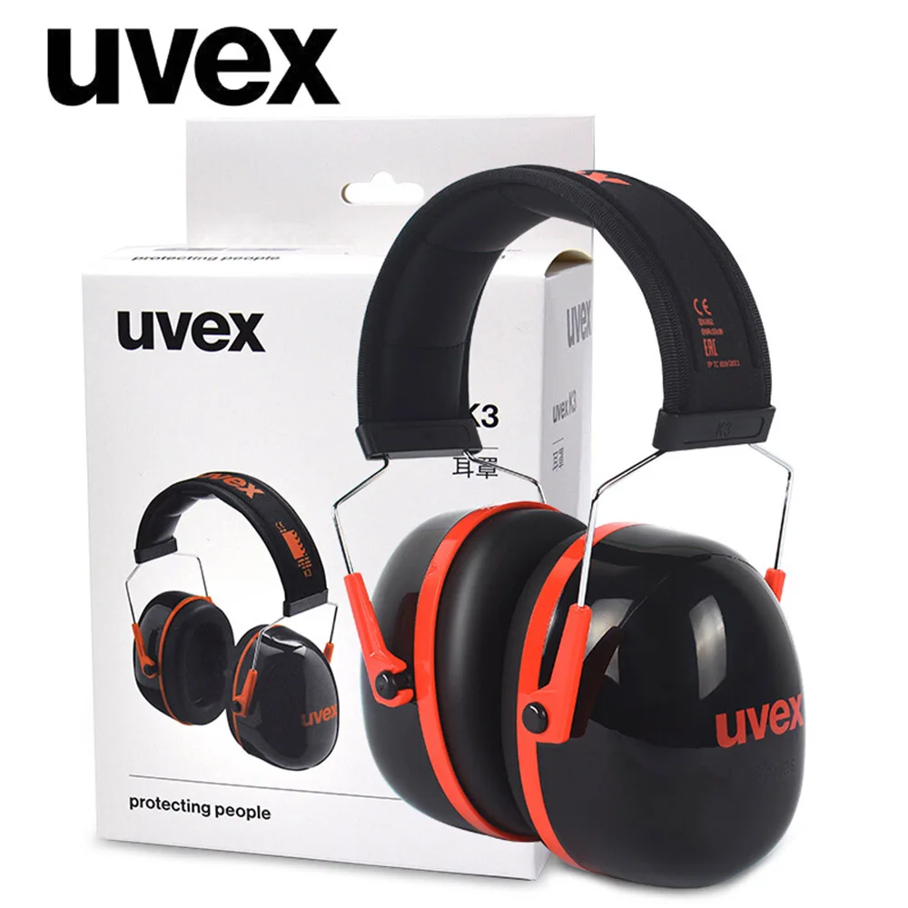 UVEX K3 Soundproof Earmuffs Noise Reduction Foam Earmuffs 33dB SNR 27dB NRR Adjustable Headband for Industrial Sleeping Travel
UVEX K3 Soundproof Earmuffs Noise Reduction Foam Earmuffs 33dB SNR 27dB NRR Adjustable Headband for Industrial Sleeping Travel
