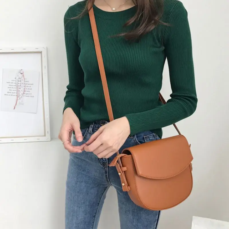 2023Y3K New 2021 Spring Autumn Women ladies long sleeve O-neck slim fitting knitted Pull sweater top femme korean Pullover
2023Y3K New 2021 Spring Autumn Women ladies long sleeve O-neck slim fitting knitted Pull sweater top femme korean Pullover