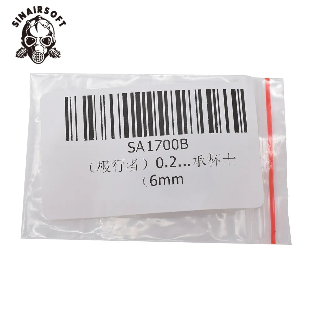 SINAIRSOFT 6mm Stainless Steel High Precision Ball Bearing For Airsoft AEG Ver.2 / 3 Gearbox Hunting Accessories
SINAIRSOFT 6mm Stainless Steel High Precision Ball Bearing For Airsoft AEG Ver.2 / 3 Gearbox Hunting Accessories