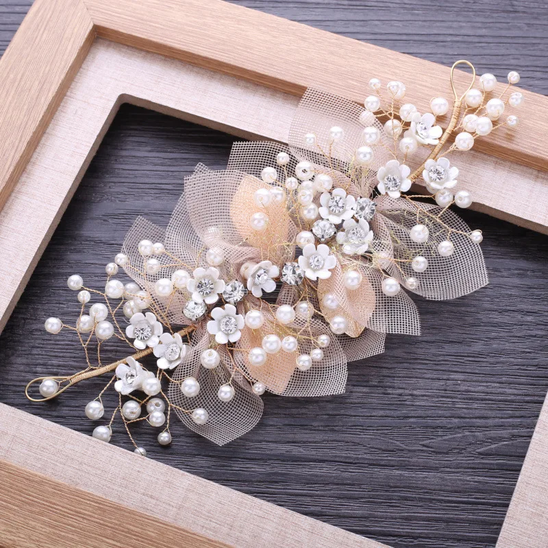 Gold Floral Bridal Hair Clip Bridal Hair Piece Bride Headpiece Wedding Flower Rhinestone Hair Comb Hair Jewelry
Gold Floral Bridal Hair Clip Bridal Hair Piece Bride Headpiece Wedding Flower Rhinestone Hair Comb Hair Jewelry
