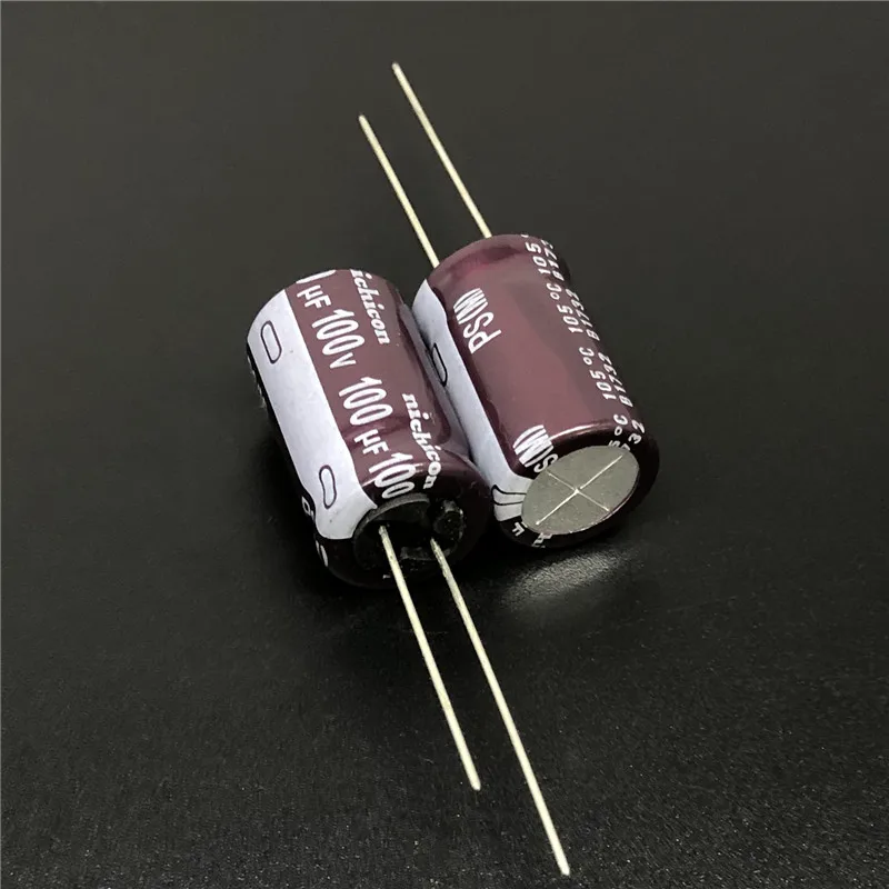 5pcs/50pcs 100uF 100V NICHICON PS Series 12.5x20mm Low Impedance 100V100uF Aluminum Electrolytic capacitor
5pcs/50pcs 100uF 100V NICHICON PS Series 12.5x20mm Low Impedance 100V100uF Aluminum Electrolytic capacitor
