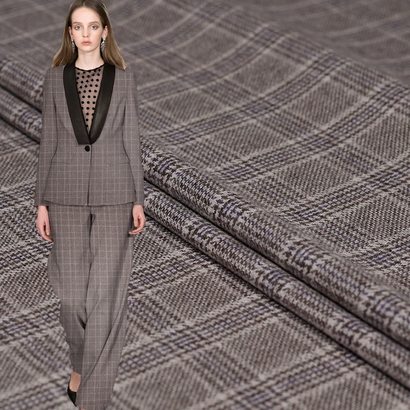 Pearlsilk Plaid Yarn Dyed Worsted Wool High quality garment materials Autumn suits pants DIY clothes fabrics
Pearlsilk Plaid Yarn Dyed Worsted Wool High quality garment materials Autumn suits pants DIY clothes fabrics