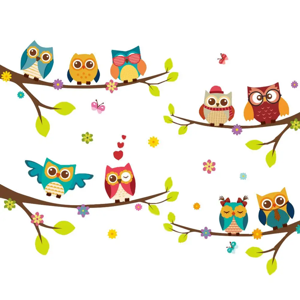 Wall Sticker Tree Owl Bird Pattern Wall Decal Child Room Nursery Baby Boy Girl Bedroom #BO
Wall Sticker Tree Owl Bird Pattern Wall Decal Child Room Nursery Baby Boy Girl Bedroom #BO