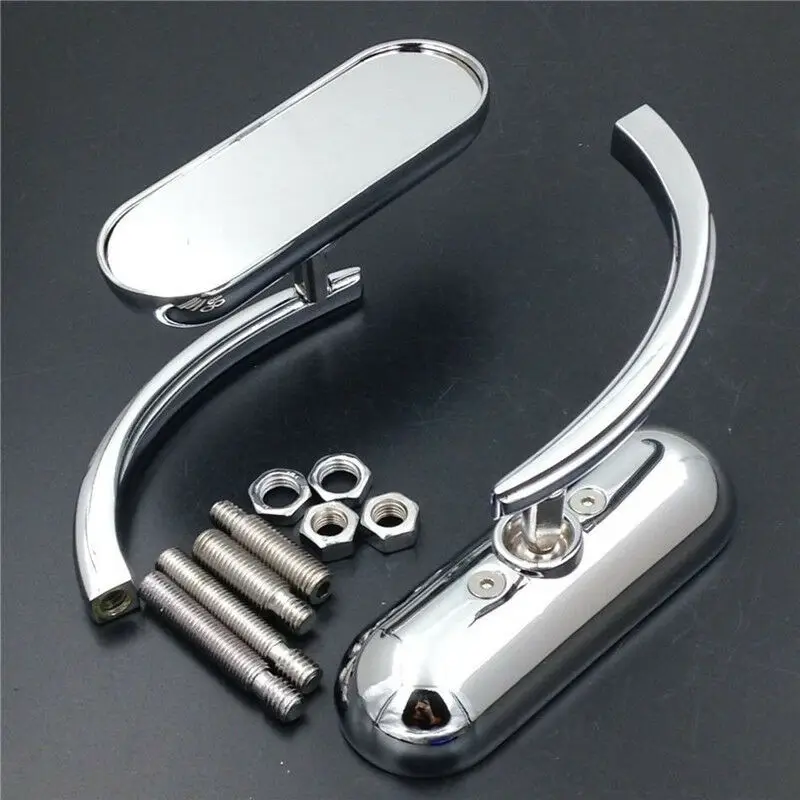 Pair Rear View Side Mirrors Motorcycle Bike Street bike Dirt bike For Harley Honda Yamaha Suzuki Kawasaki Chopper Bobber
Pair Rear View Side Mirrors Motorcycle Bike Street bike Dirt bike For Harley Honda Yamaha Suzuki Kawasaki Chopper Bobber