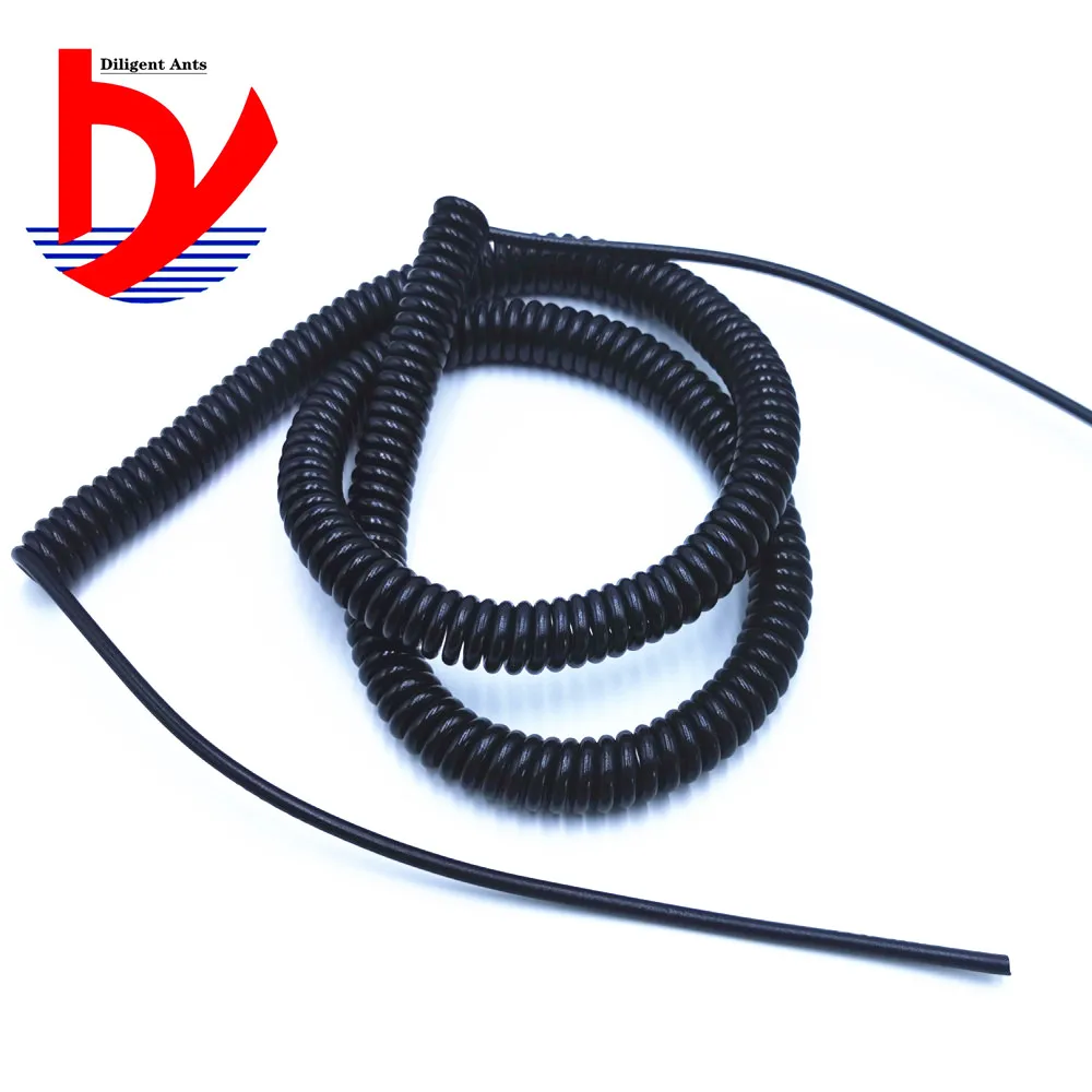 3 Core Spring Wire Spiral Electric Cable 0.5 Square 2.5 m 5 m 7.5 m Black Power Cord Extensible Wire
3 Core Spring Wire Spiral Electric Cable 0.5 Square 2.5 m 5 m 7.5 m Black Power Cord Extensible Wire
