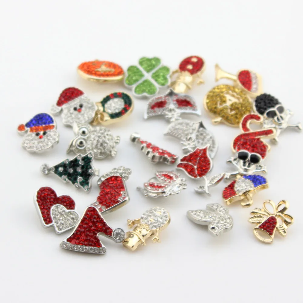 Holiday Styles Snap Button 18mm Charms Rhinestone Snap Buttons For Snap Button Jewellery in Charm Bracelets Mix 20pcs
Holiday Styles Snap Button 18mm Charms Rhinestone Snap Buttons For Snap Button Jewellery in Charm Bracelets Mix 20pcs
