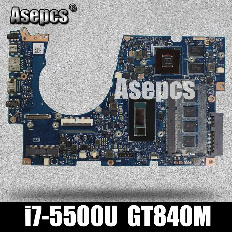 Asepcs UX303LB материнская плата для ноутбука For Asus UX303LB UX303LN UX303LA UX303L тест оригинальный mainboard4G RAM I7-5500U GT840M
Asepcs UX303LB материнская плата для ноутбука For Asus UX303LB UX303LN UX303LA UX303L тест оригинальный mainboard4G RAM I7-5500U GT840M