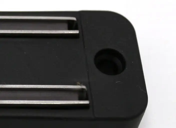 100 шт. 13 дюймов магнитный держатель ножа настенное крепление Черный ABS Placstic блок