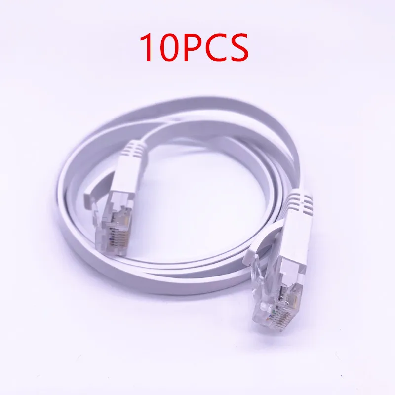 10/20/30/40/50/100 PCS 1m/3feet Cable CAT6 Flat UTP Ethernet Network Cable RJ45 Patch LAN Cable White Color
10/20/30/40/50/100 PCS 1m/3feet Cable CAT6 Flat UTP Ethernet Network Cable RJ45 Patch LAN Cable White Color