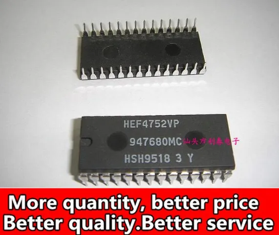 10 шт./лот HEF4752VP HEF4752 HEF4752VPB HEF4752VD DIP-28 хорошее качество | Электроника