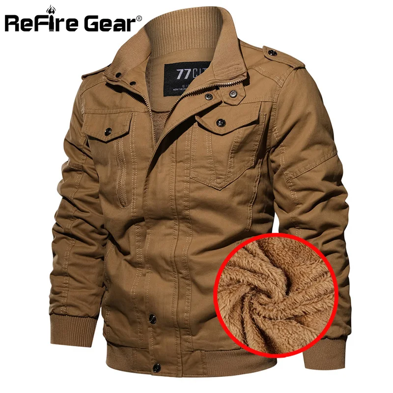 Мужская куртка в стиле милитари Refire Gear, теплая Повседневная куртка с подкладкой из плотного флиса, тактическая куртка для летчиков
Мужская куртка в стиле милитари Refire Gear, теплая Повседневная куртка с подкладкой из плотного флиса, тактическая куртка для летчиков