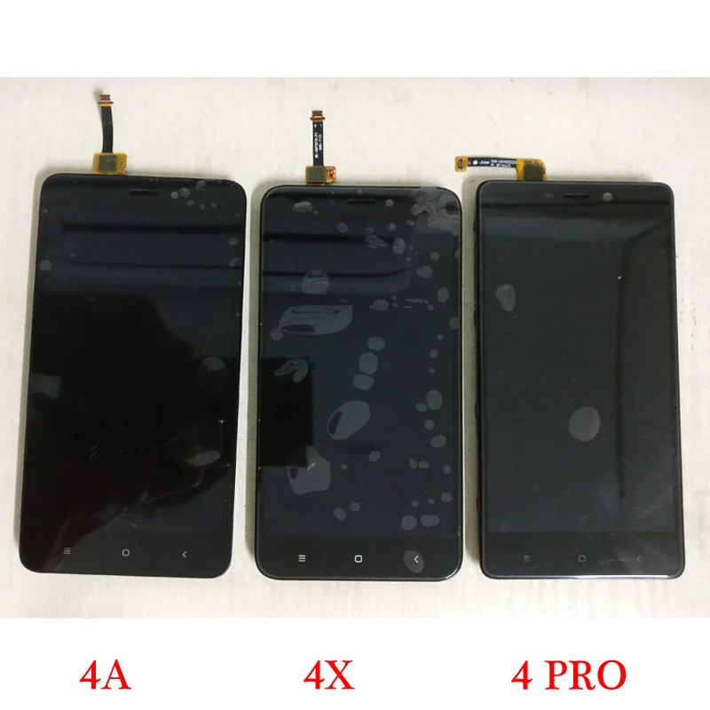 100% высококачественный черный/белый/золотой для Xiaomi Redmi 4X 4A 4 pro prime ЖК дисплей +