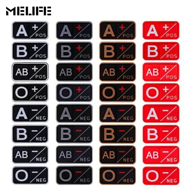 Red Red Souvenirs PVC A+ B+ AB+ O+ Positive A- B- AB- O- Negative Blood Type Group Patch Military Tactical Rubber Badges
Red Red Souvenirs PVC A+ B+ AB+ O+ Positive A- B- AB- O- Negative Blood Type Group Patch Military Tactical Rubber Badges