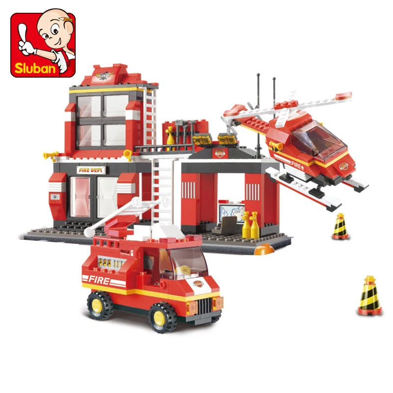 Sluban Building Blocks 0225 Toys For Children City Fire Station Building Blocks DIY Model Toys Blocks Firefighter Block Gifts
Sluban Building Blocks 0225 Toys For Children City Fire Station Building Blocks DIY Model Toys Blocks Firefighter Block Gifts