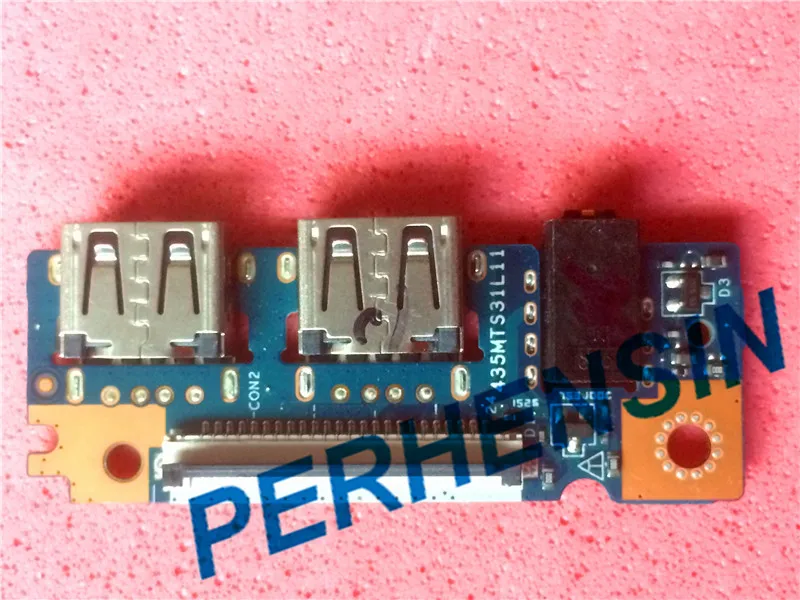 FOR Dell FOR Inspiron 5555 5755 USB Audio Board AAL12 Ls-c142p Rt8yv 100% TESED OK
FOR Dell FOR Inspiron 5555 5755 USB Audio Board AAL12 Ls-c142p Rt8yv 100% TESED OK