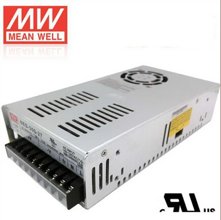 Mean Well Switching Power Supply 350W 27V 13A Single Output NES-350-27 for Embroidery Engraver Printer Plasma CNC Router Kits
Mean Well Switching Power Supply 350W 27V 13A Single Output NES-350-27 for Embroidery Engraver Printer Plasma CNC Router Kits