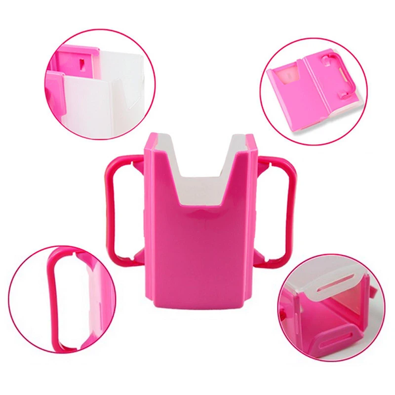 New 1pc Adjustable Plastic Safy Baby Toddler Kid Juice Milk Box Drinking Bottle Cup Holder Mug 2 Colors Drop Shipping
New 1pc Adjustable Plastic Safy Baby Toddler Kid Juice Milk Box Drinking Bottle Cup Holder Mug 2 Colors Drop Shipping