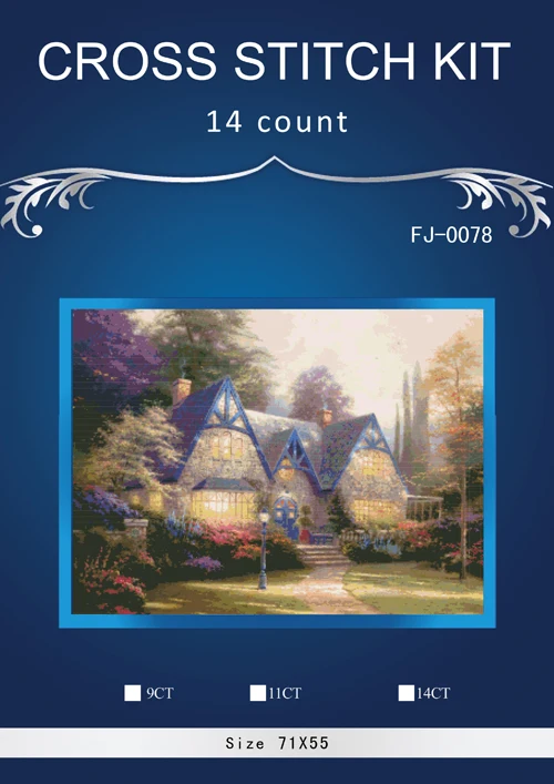 Beautiful Cabin 02,chinese Stitch DIY 14CT similar DMC Cross Stitch,Sets For Embroidery Kits Counted Cross-Stitching 2th
Beautiful Cabin 02,chinese Stitch DIY 14CT similar DMC Cross Stitch,Sets For Embroidery Kits Counted Cross-Stitching 2th