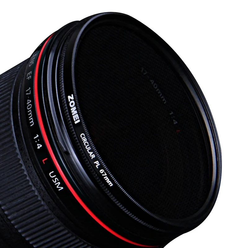 

Zomei CPL Camera Filter Circular Polarizing CIR-PL For Nikon Canon Sony DSLR Camera Lens 37/40.5/49/52/55/58/62/67/72/77/82/86mm