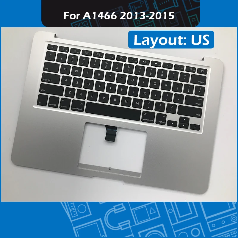 Laptop Top Case w/ US version Keyboard + backlight 069-9397-23 for Macbook Air 13" A1466 Palmrest Topcase 2013-2015 Year
Laptop Top Case w/ US version Keyboard + backlight 069-9397-23 for Macbook Air 13" A1466 Palmrest Topcase 2013-2015 Year