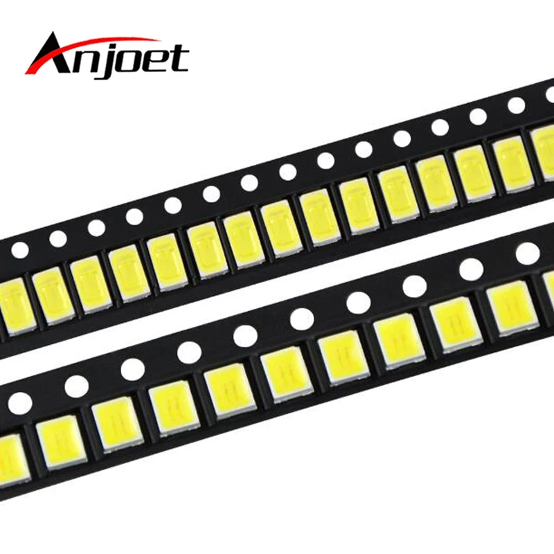 Anjoet 100Pcs 100% Original Epistar SMD 5730 / 2835 Chip LED lamp 40-55 LM LEDs Diode light For LED Strip Spotlight, indoor bulb
Anjoet 100Pcs 100% Original Epistar SMD 5730 / 2835 Chip LED lamp 40-55 LM LEDs Diode light For LED Strip Spotlight, indoor bulb
