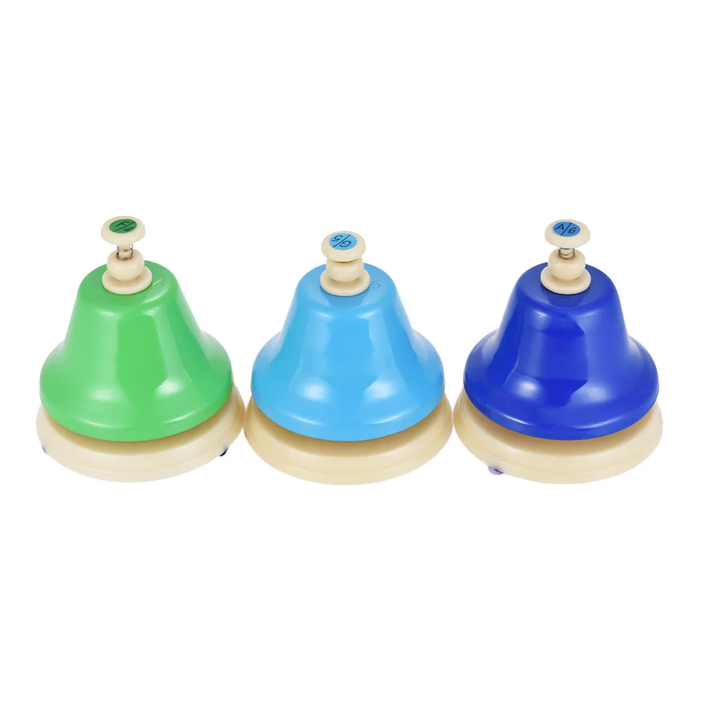 ammoon Colorful 8 Note Hand Bell Set Early Musical Educational Instrument Toy for Children Kids Student
ammoon Colorful 8 Note Hand Bell Set Early Musical Educational Instrument Toy for Children Kids Student