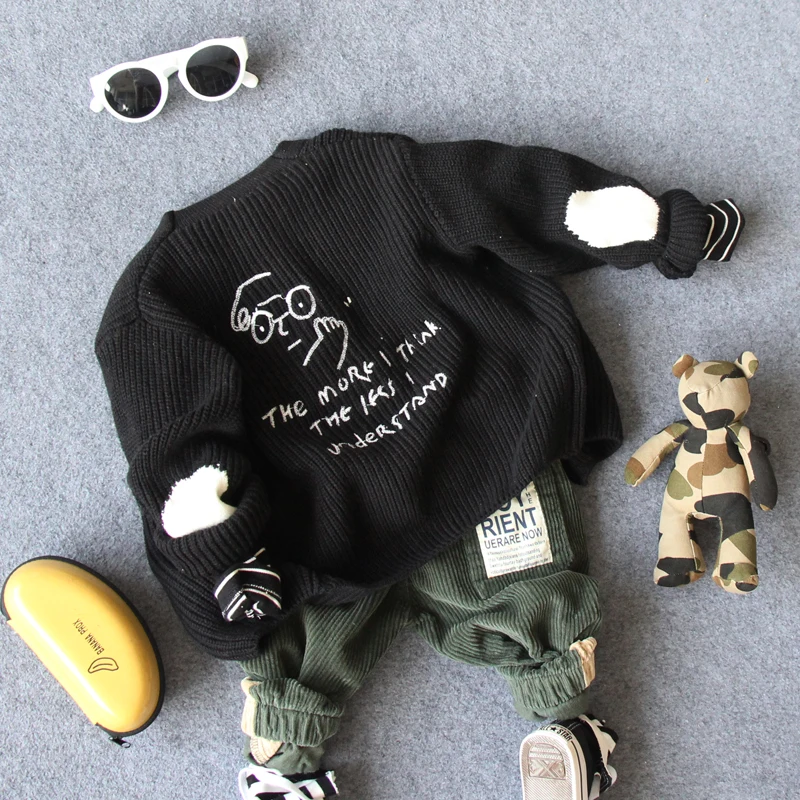 2-7Y only knitted cardigan 1pc new 2018 autumn boys knitted sweater kids spring autumn clothing boys sweater
2-7Y only knitted cardigan 1pc new 2018 autumn boys knitted sweater kids spring autumn clothing boys sweater