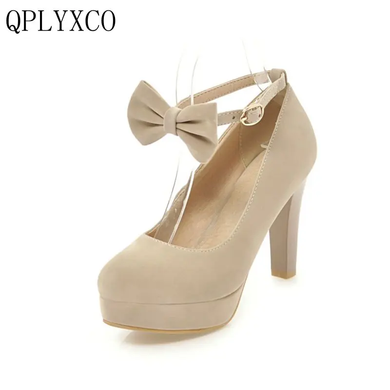 QPLYXCO New Elegant fashion small big size 31-47 shoes woman high heels spring autumn platform party women wedding shoes 1-3
QPLYXCO New Elegant fashion small big size 31-47 shoes woman high heels spring autumn platform party women wedding shoes 1-3