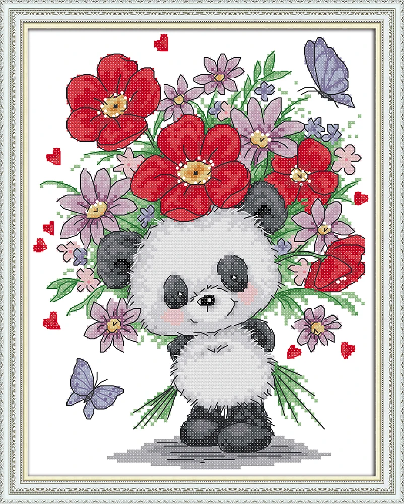 A dog with a red scarf cross stitch kit aida 14ct 11ct count print canvas stitches embroidery DIY handmade
A dog with a red scarf cross stitch kit aida 14ct 11ct count print canvas stitches embroidery DIY handmade