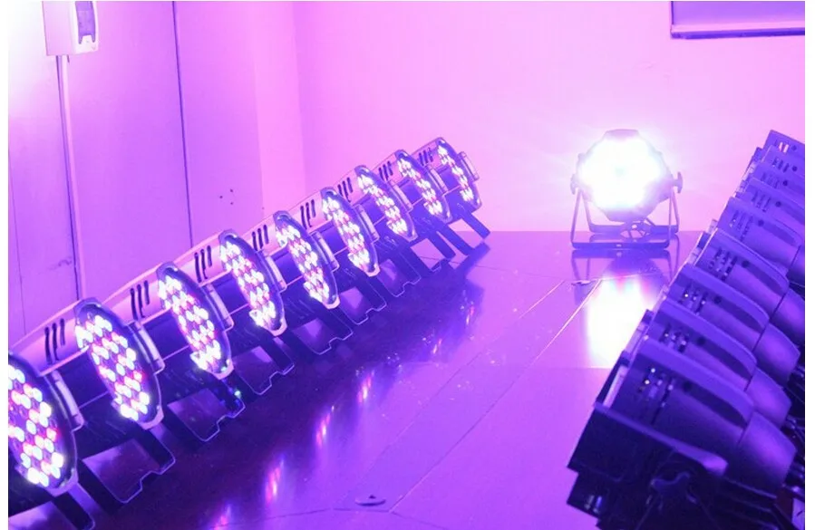 Светодиодный прожектор Par 54X 3W светодиодный RGB/дискотечное сценическое