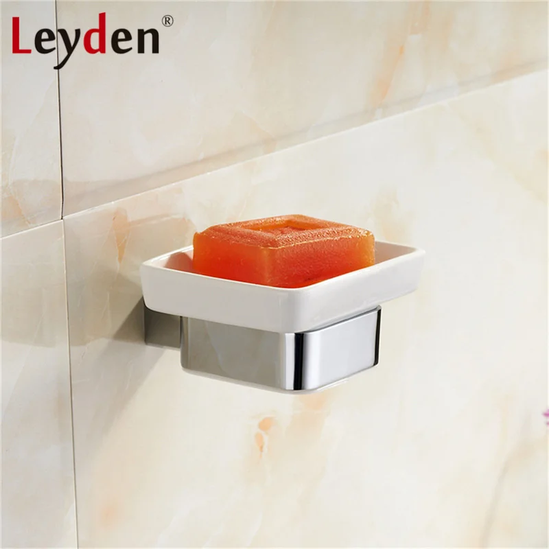 Leyden SUS 304 Stainless Steel Square Soap Dish with Holder Wall Mounted Soap Holder Ceramic Soap Dish Holder Bathroom Accessory
Leyden SUS 304 Stainless Steel Square Soap Dish with Holder Wall Mounted Soap Holder Ceramic Soap Dish Holder Bathroom Accessory