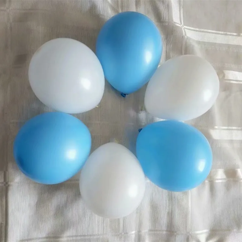 Light Blue Balloons 100pcs 5 Inch 1.2g Round Latex Air Ballon Birthday Party Decorations Kids Ballon Wedding Supplies
Light Blue Balloons 100pcs 5 Inch 1.2g Round Latex Air Ballon Birthday Party Decorations Kids Ballon Wedding Supplies