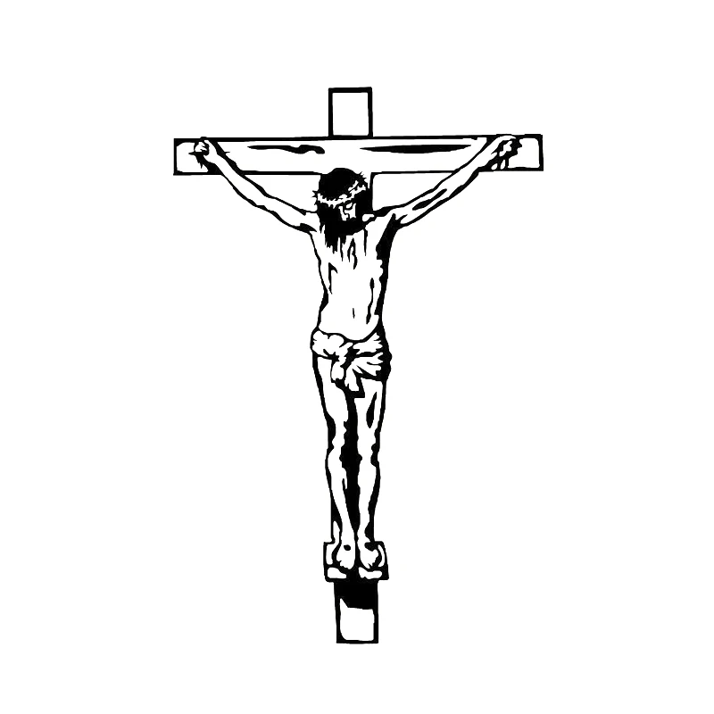 9cm*13.7cm Jesus Cross Vinyl Glass Car Window Sticker Crucifix Decal Black/Silver S6-3407
9cm*13.7cm Jesus Cross Vinyl Glass Car Window Sticker Crucifix Decal Black/Silver S6-3407