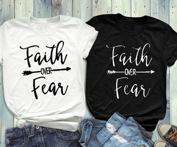 Skuggnas Faith over fear Women T shirt Summer O Neck Tee T shirt Short Sleeve Fashion Tumblr Tee High quality Tops drop ship
Skuggnas Faith over fear Women T shirt Summer O Neck Tee T shirt Short Sleeve Fashion Tumblr Tee High quality Tops drop ship