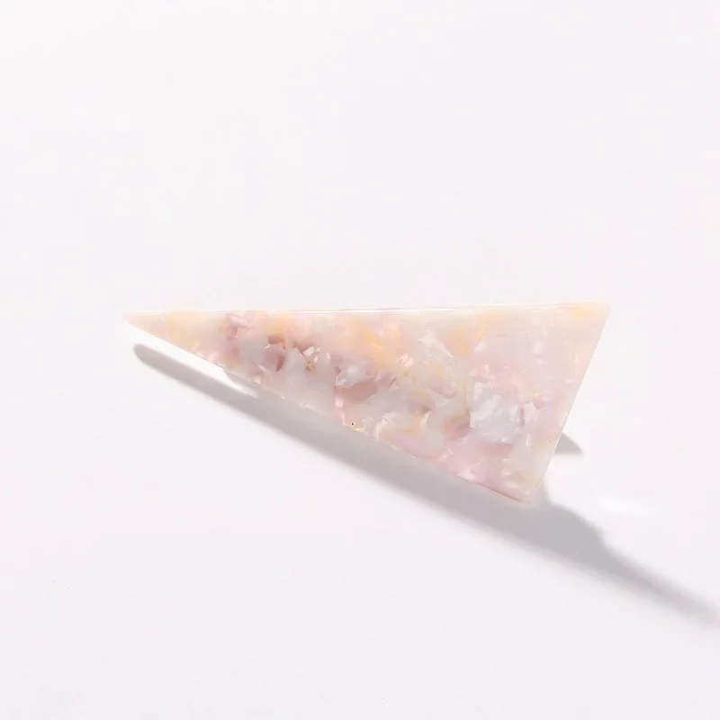 Fashion Acrylic Hair clip Girls Triangle splicing Marble Plastic Hairpin Claws Clamp For Women girls Gifts Accessories Headdress
Fashion Acrylic Hair clip Girls Triangle splicing Marble Plastic Hairpin Claws Clamp For Women girls Gifts Accessories Headdress
