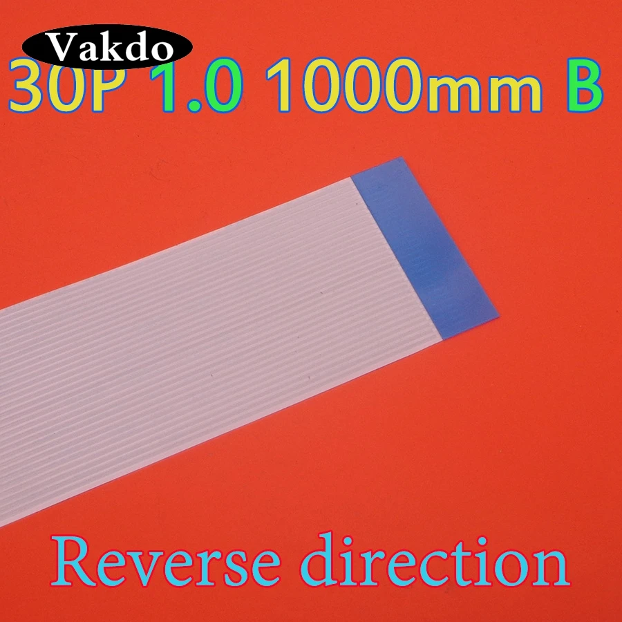 5pcs/lot Type B 1000mm 1 meter FFC FPC 30pin 1.0 pitch Flat Ribbon Flex Cable 30 pins 20624 AWM 80C VW-1 60V Power Button
5pcs/lot Type B 1000mm 1 meter FFC FPC 30pin 1.0 pitch Flat Ribbon Flex Cable 30 pins 20624 AWM 80C VW-1 60V Power Button