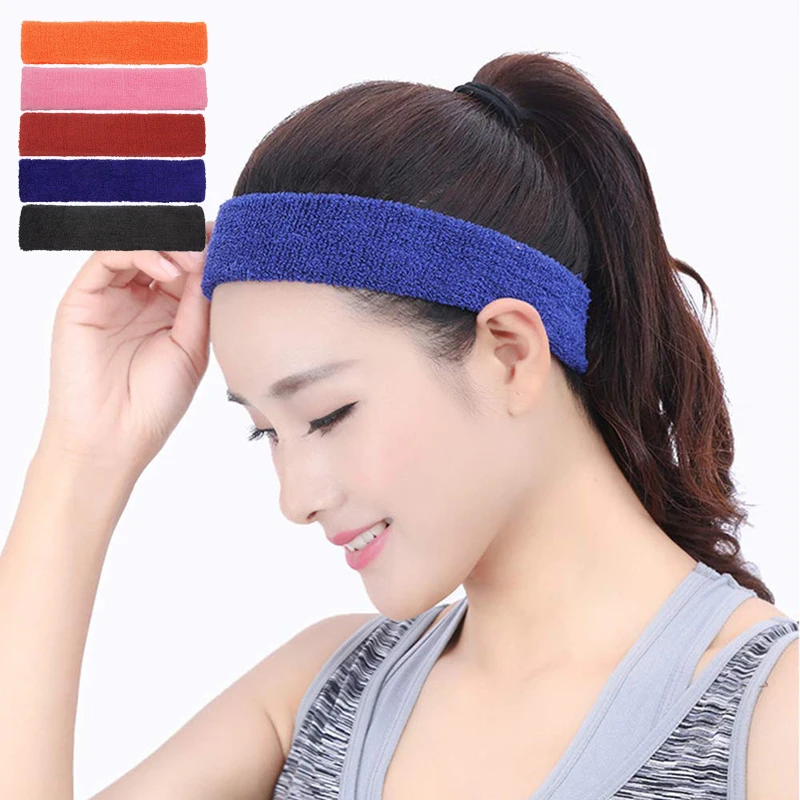 Sports Elastic Yoga Headband Towel Cotton Sweatband Running Cycling Men and Women Head Band Hair Band turban Accessories
Sports Elastic Yoga Headband Towel Cotton Sweatband Running Cycling Men and Women Head Band Hair Band turban Accessories