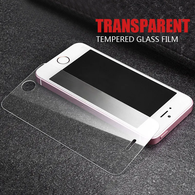 2.5D 9H Screen Protector Tempered Glass For iPhone 6 6S 5S 7 8 SE 4S 5 5C XR XS Max Toughened Glas Flim | Мобильные телефоны и