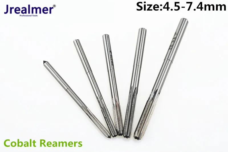 Jrealmer дополнительно 4 5 7 мм H8 патрон Кобальт M35 Reamers машина расширитель