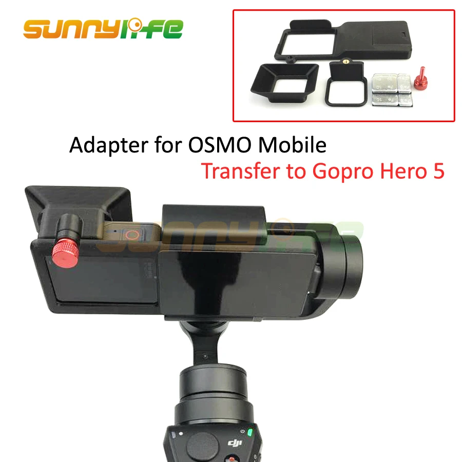 Адаптер переключатель Монтажная пластина для DJI OSMO Mobile Gimbal камера подходит для GOPRO Hero 5
Адаптер переключатель Монтажная пластина для DJI OSMO Mobile Gimbal камера подходит для GOPRO Hero 5