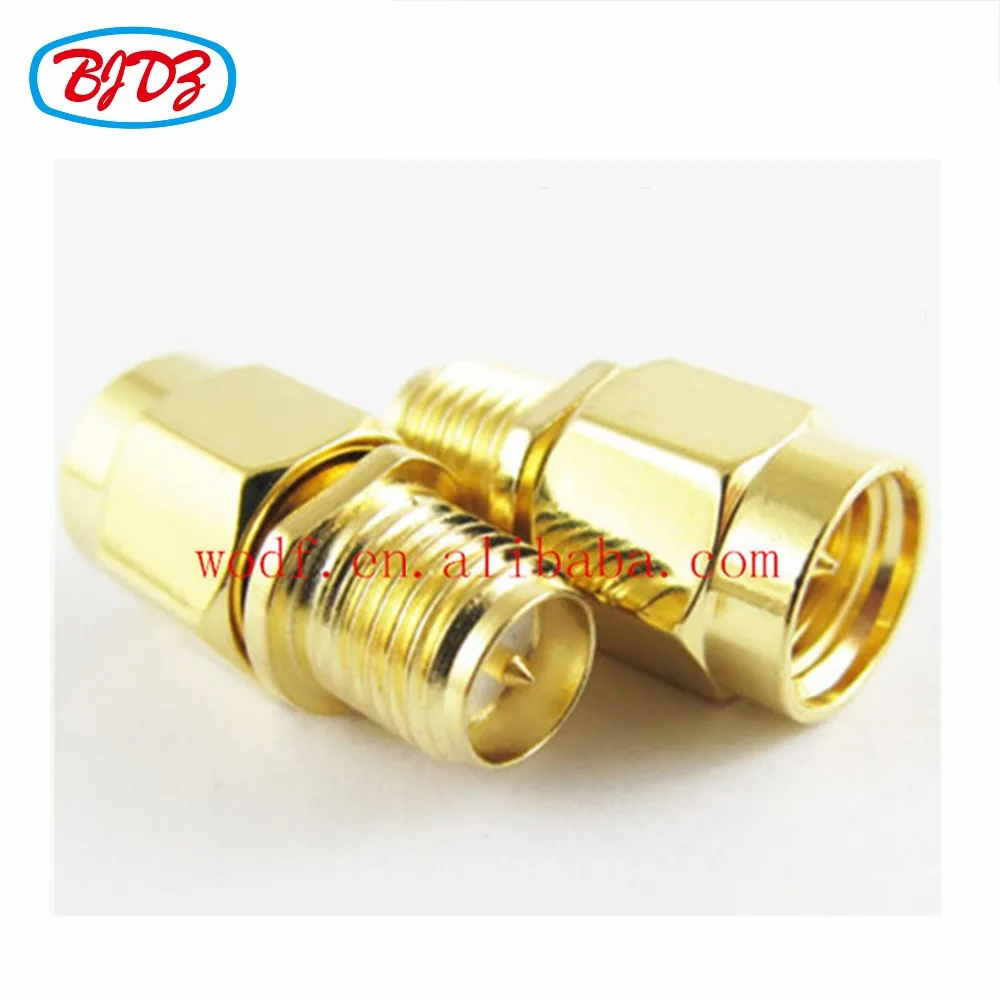Free Shipping 10x Gold SMA RF Coaxial SMA Male to SMA RP Female (Male Pin) Connectors Adapter
Free Shipping 10x Gold SMA RF Coaxial SMA Male to SMA RP Female (Male Pin) Connectors Adapter