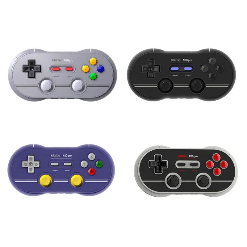 Беспроводной Bluetooth геймпад 8BitDo N30 Pro 2 игровой контроллер с джойстиком для